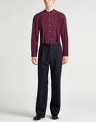 Massimo Alba Mens Shirt Plum