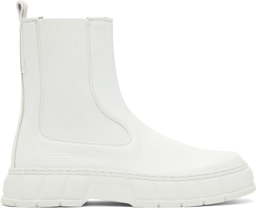 Virón White 1997 Chelsea Boots Viron