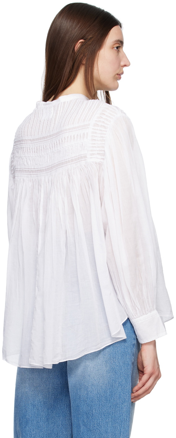Isabel Marant Etoile White Plalia Shirt Isabel Marant Etoile