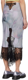 Collina Strada Purple Hiss Midi Skirt