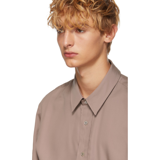 Lemaire Pink Straight Collar Shirt Lemaire