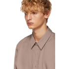 Lemaire Pink Straight Collar Shirt