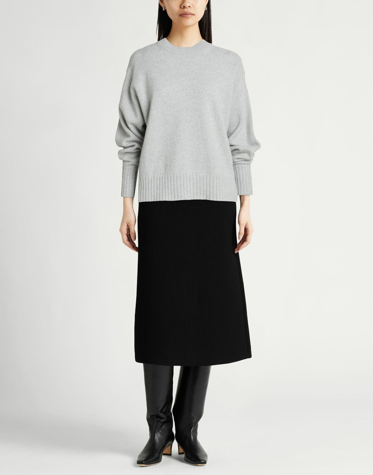 Peserico Womens Sweater in Light grey
