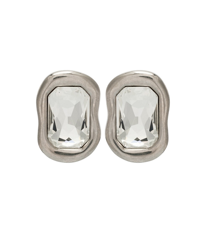Photo: Givenchy Sculptural Crystal embellished earrings