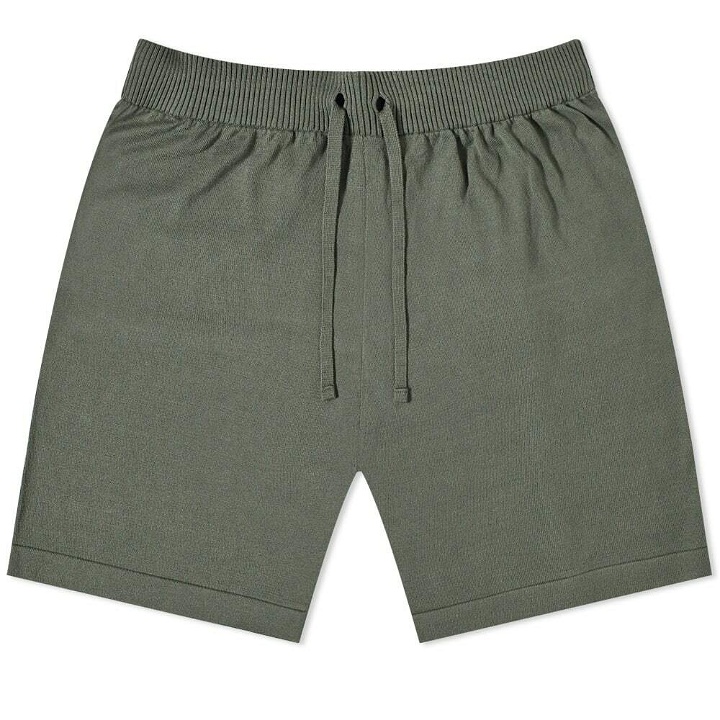 Photo: John Smedley Men's Day Knitted Short in Palm
