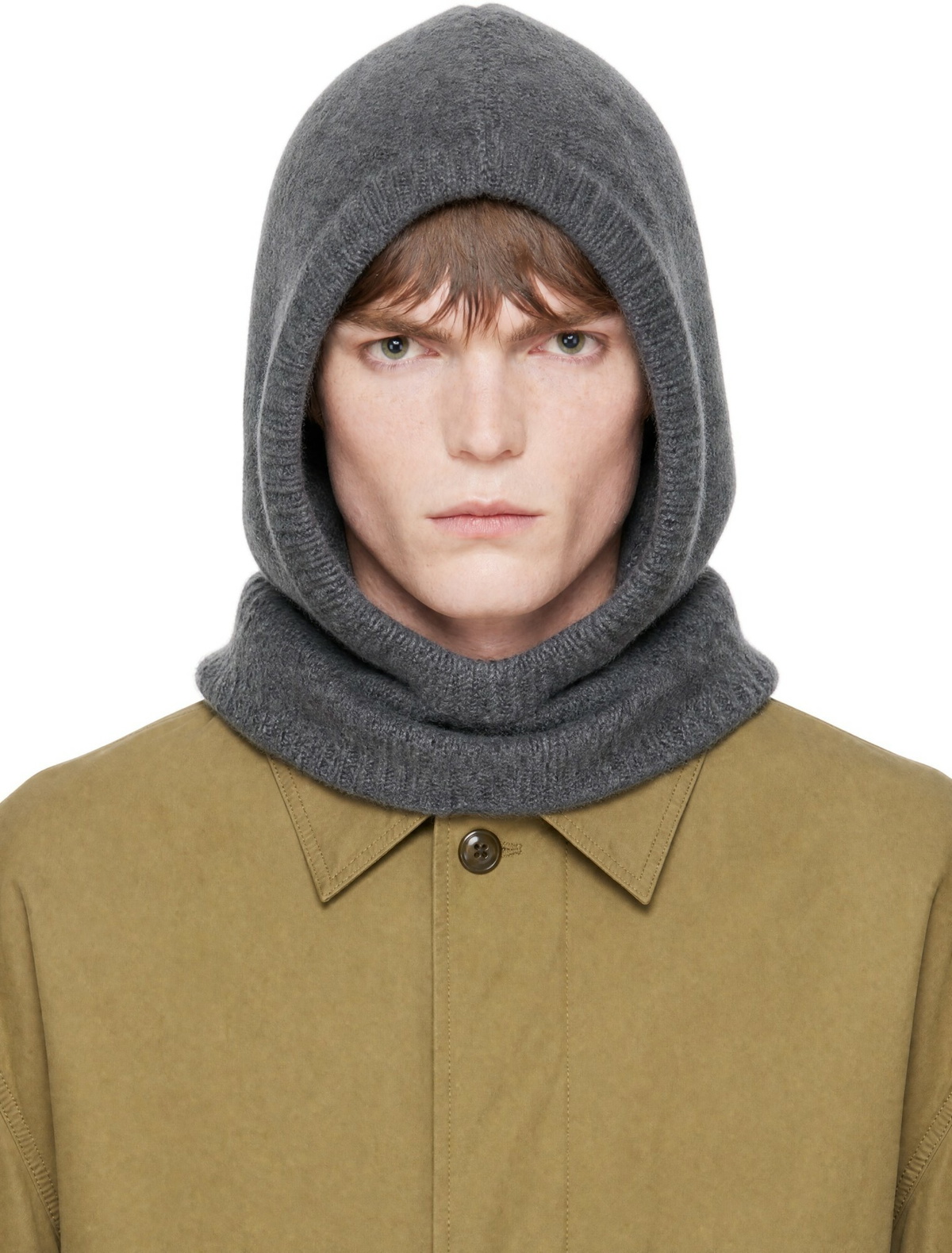 LISA YANG Gray Astri Balaclava