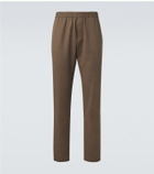 Sunspel Cotton and linen straight pants