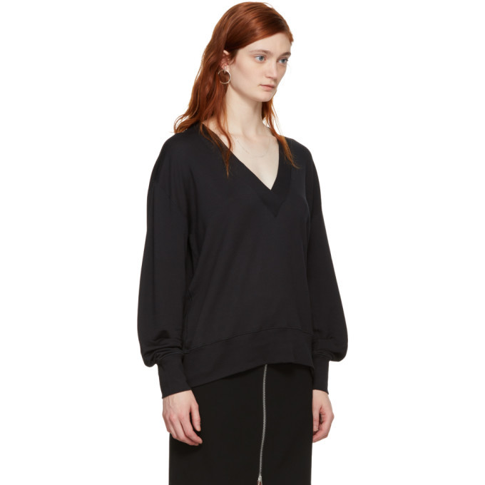 Rag and Bone Black Flora Pullover