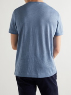 Club Monaco - Linen T-Shirt - Blue