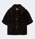 Max Mara Wool and silk teddy jacket