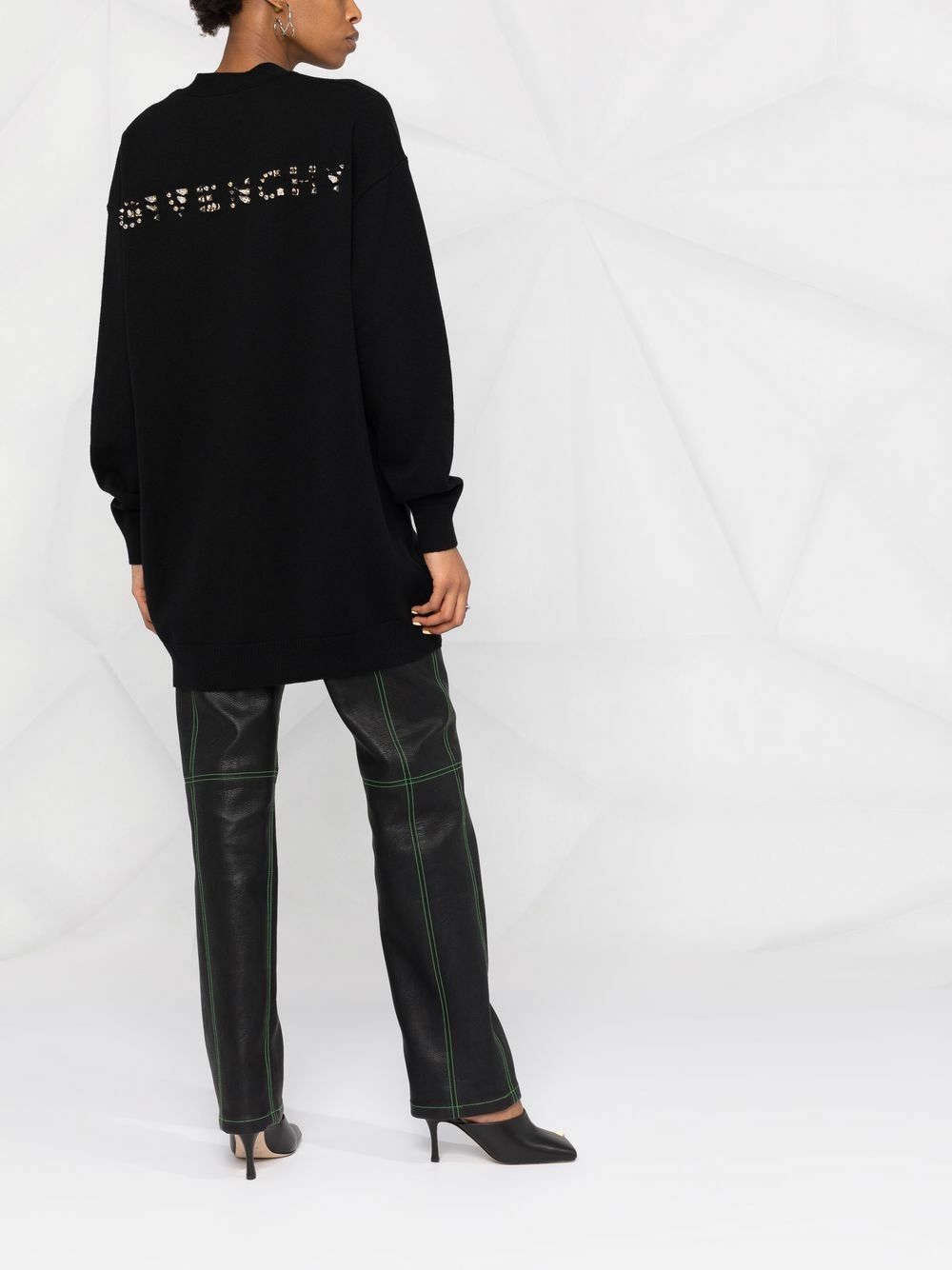Givenchy Black Wool Cardigan