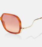Chloé Wavy square sunglasses
