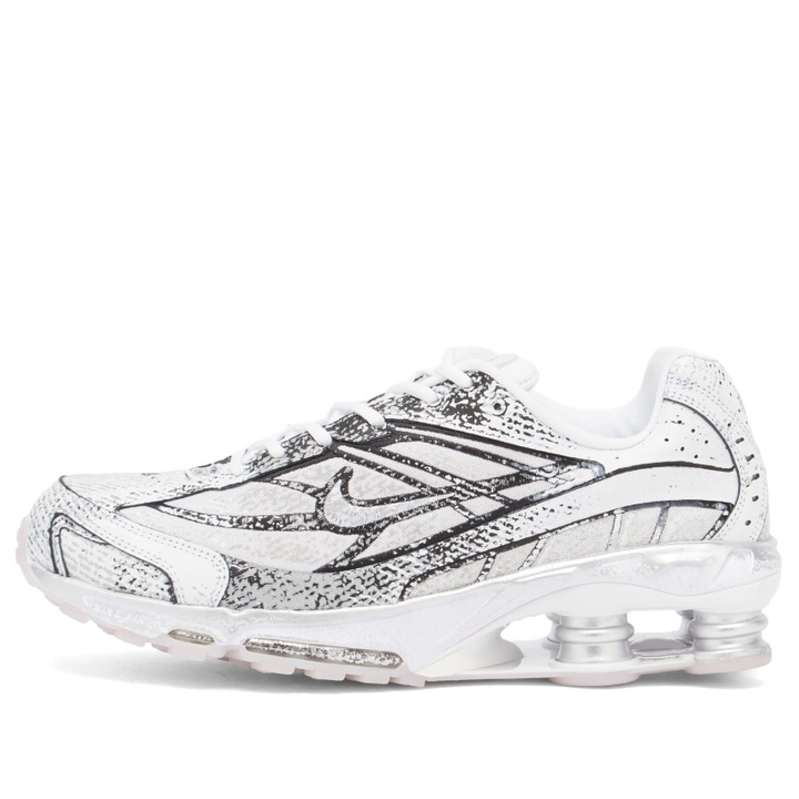 Photo: Nike Shox Ride 2 Opp3 Sneaker in White/Black/Gum Yellow