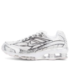Nike Shox Ride 2 Opp3 Sneaker in White/Black/Gum Yellow