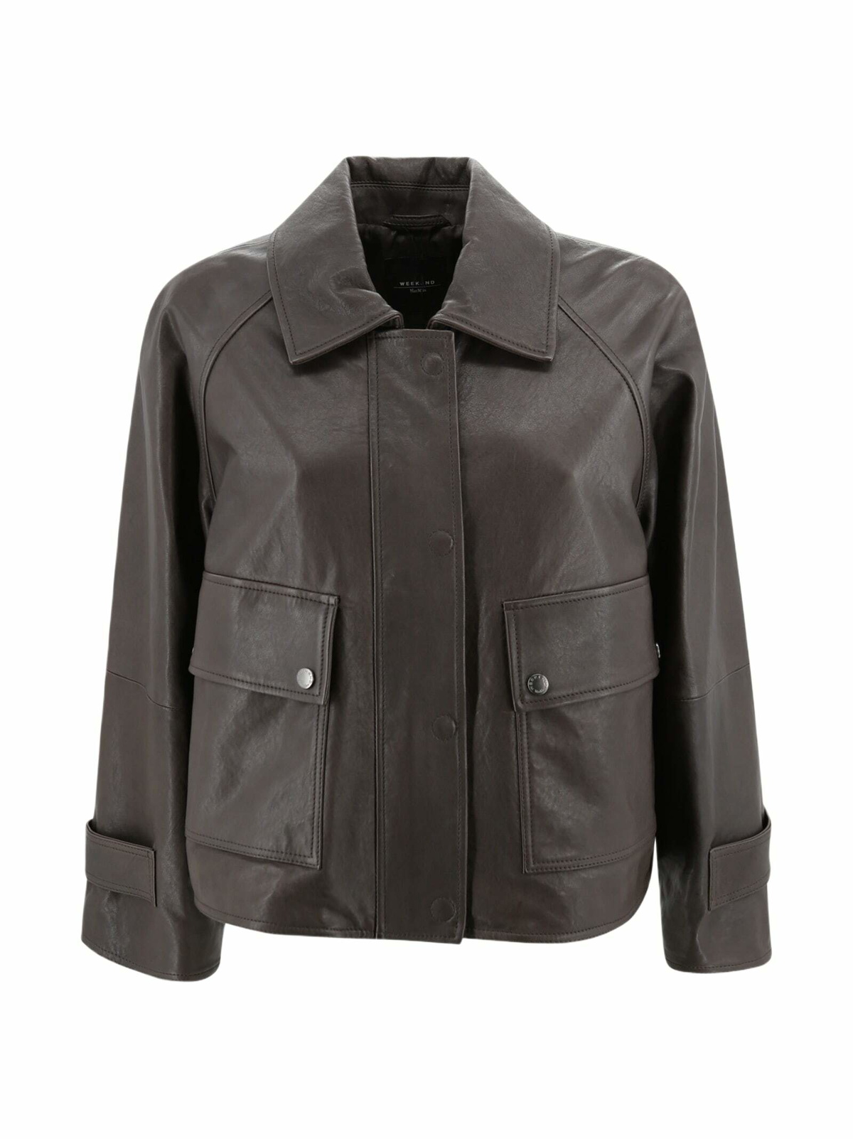ジャケット・アウター GABRIELA COLL GARMENTS LEATHER JACKET No.306 Black Leather Six Zipper Jacket - Gabriela Coll