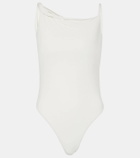 Entire Studios Torbid asymmetric jersey bodysuit
