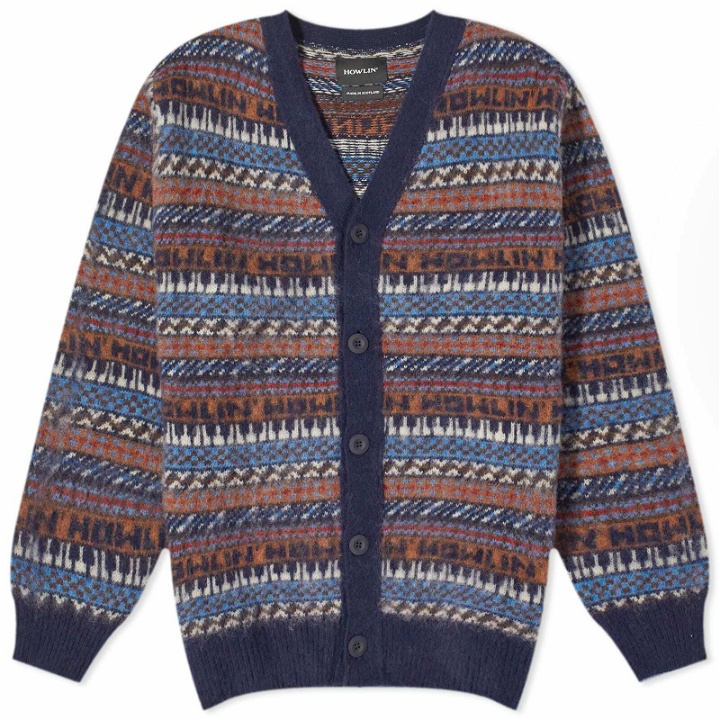 Photo: Howlin by Morrison Men's Howlin' Piano World Cardigan in Distant Earth