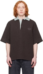 OUAT Brown Meta Polo