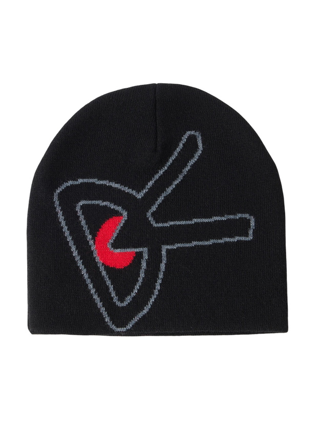Photo: DISTRICT VISION - Logo-Intarsia Merino Wool-Blend Beanie