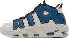 Nike Gray & Blue More Uptempo '96 Sneakers