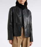Róhe Leather jacket