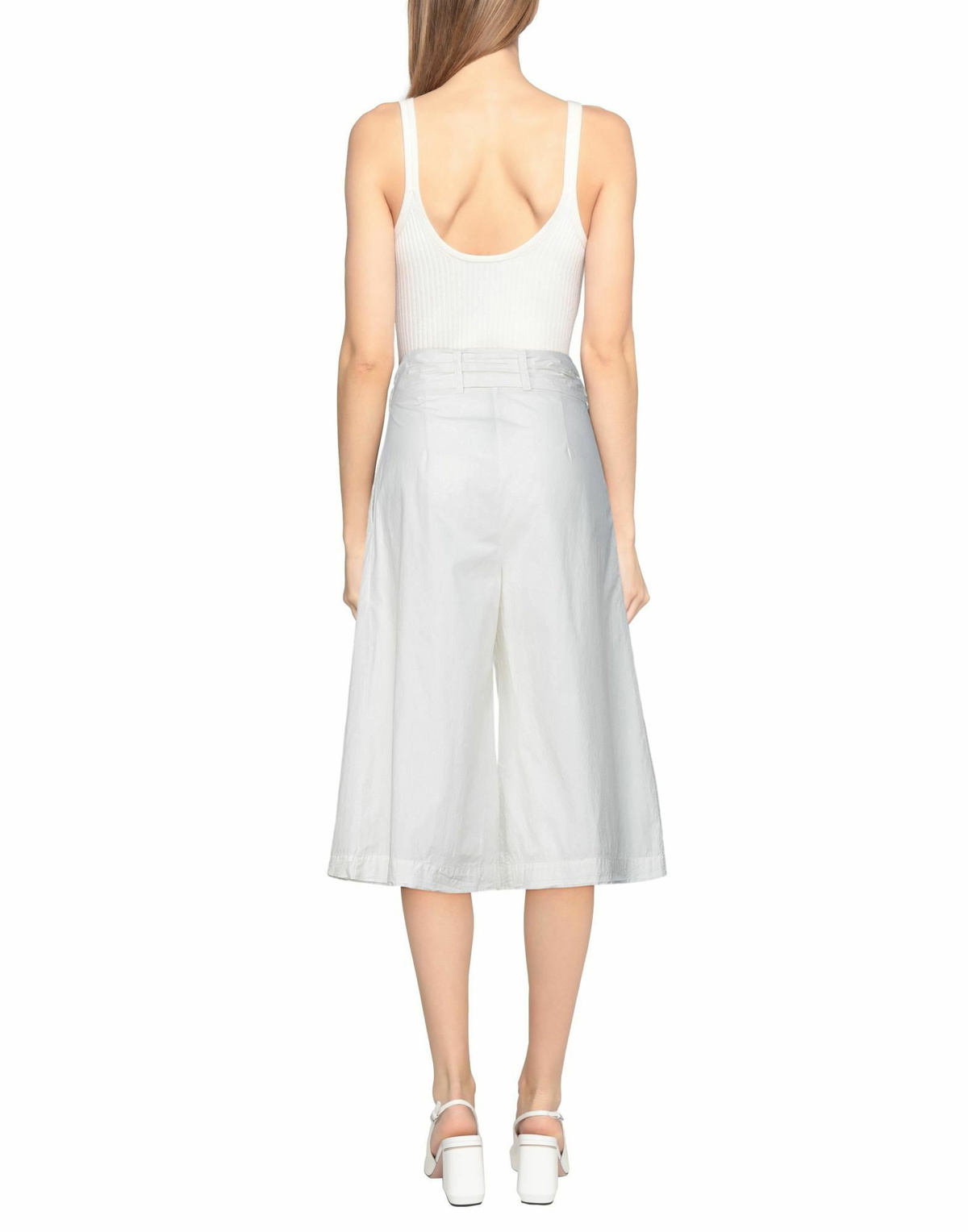 Manila Grace Womens Pants in White