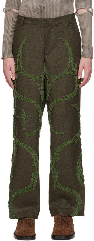 Photo: Solitude Studios Green Overgrown Trousers