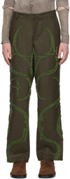 Solitude Studios Green Overgrown Trousers