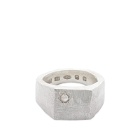 The Ouze Men's Pearl Signet Ring in Silver