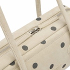 MARGESHERWOOD Women's Soft Boston EW Bag in Blond Wood/Polka Dot 