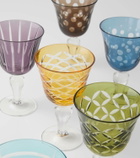 Polspotten Cuttings set of 6 wine glasses