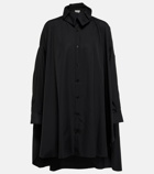 Noir Kei Ninomiya - Cotton poplin shirt minidress