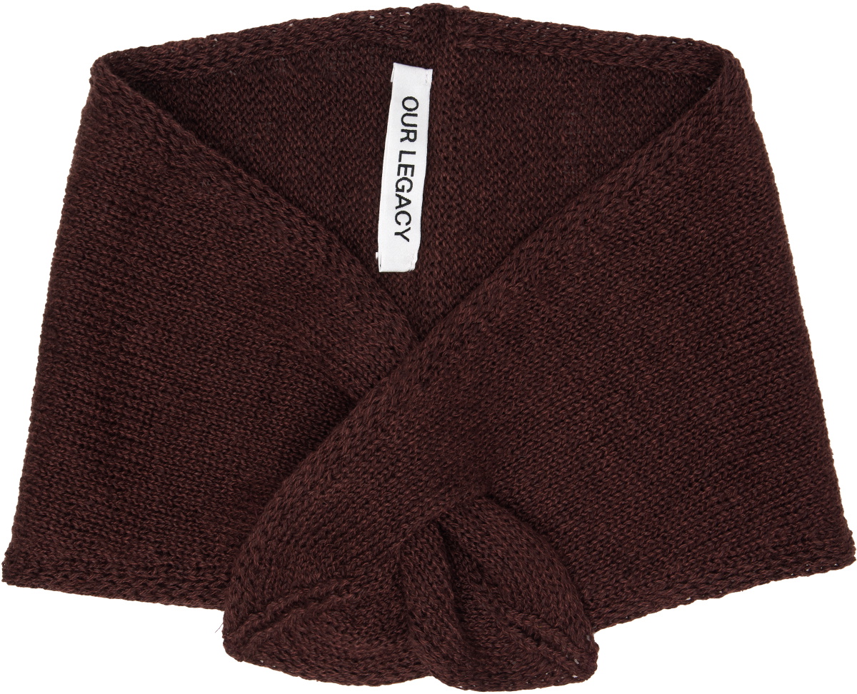 Our Legacy Beige Triangle Scarf Our Legacy
