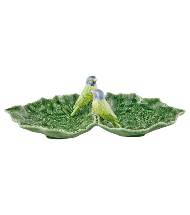 Photo: Bordallo Pinheiro Cinerária Double Leaf bowl