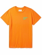 Pasadena Leisure Club - Logo-Print Cotton-Jersey T-Shirt - Orange