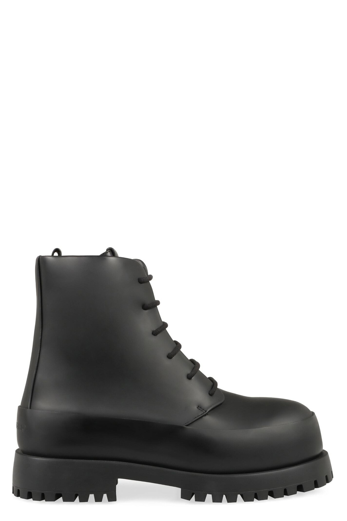Ferragamo Black Leather Ankle Boots Salvatore Ferragamo
