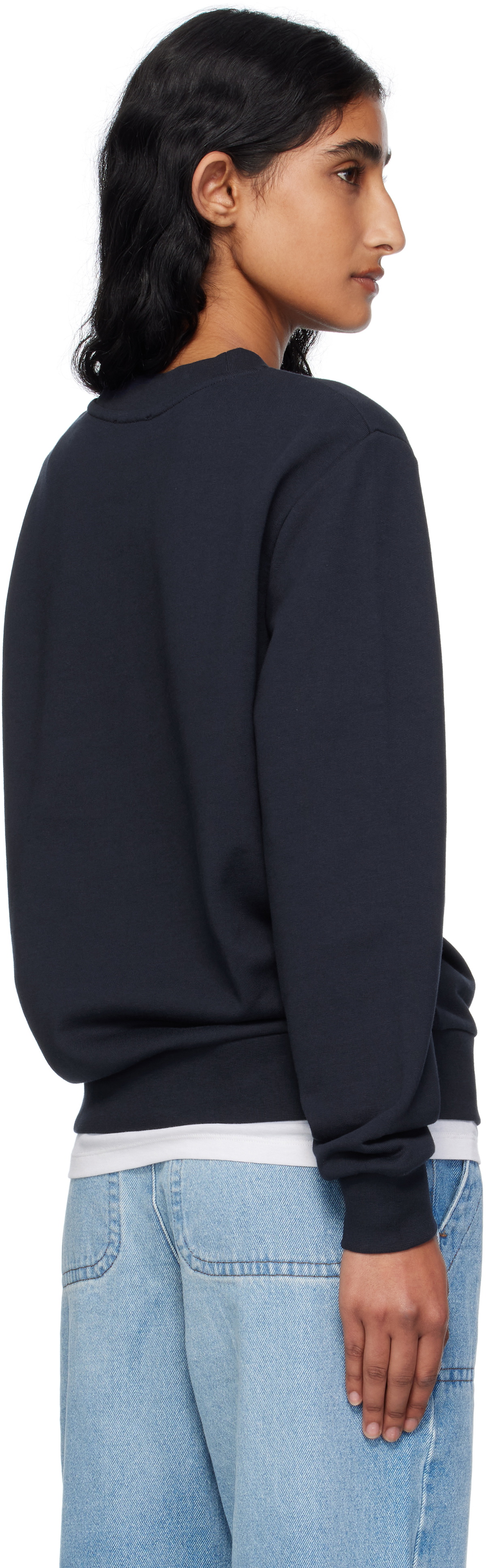 A.P.C. Navy Standard Grand 'VPC' Sweatshirt