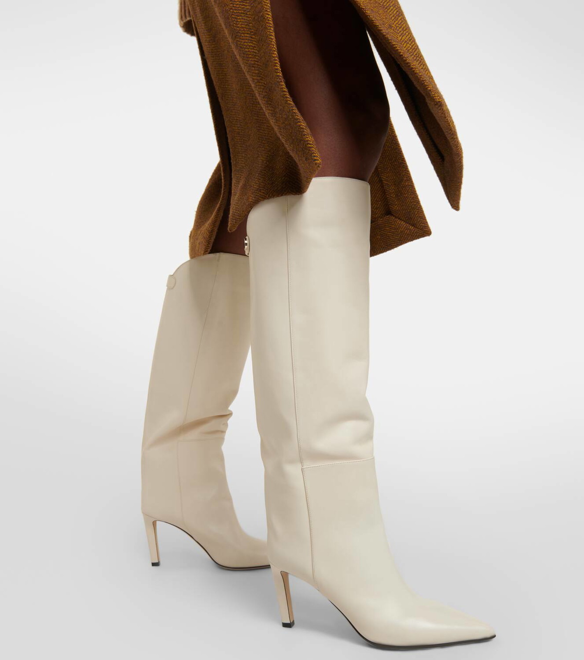 靴 Jimmy choo high heel boot JIMMY CHOO Dreece 95 embellished leather knee boots | NET-A