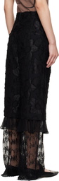 Collina Strada Black Geranium Trousers