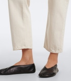 The Row Riaco mid-rise straight jeans