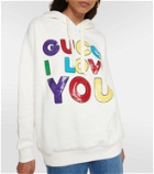 Gucci Sequined cotton jersey hoodie