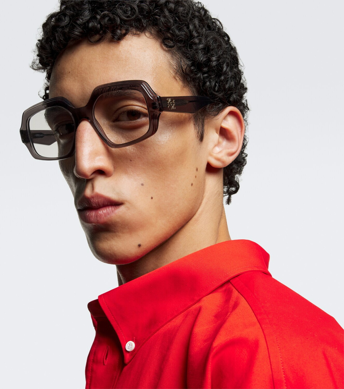 Loewe Anagram rectangular glasses