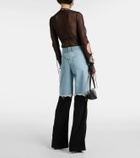 Christopher Esber Deconstructed wide-leg jeans