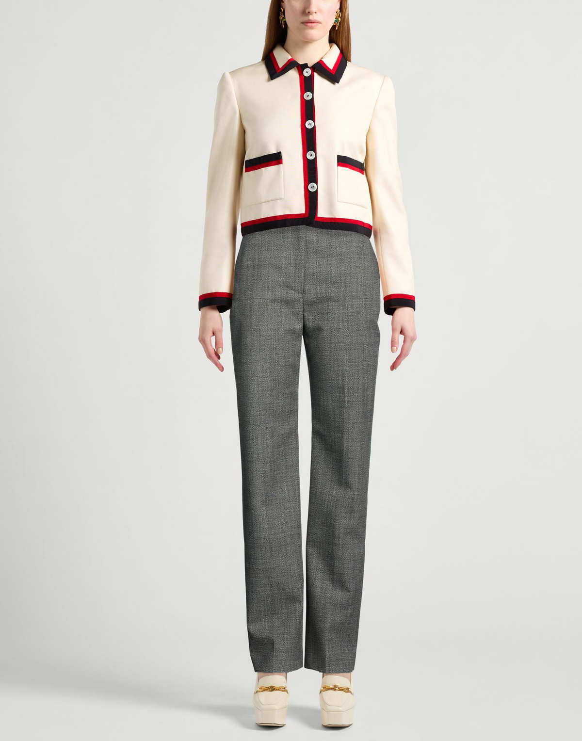 Mcqueen Womens Pants in Grey