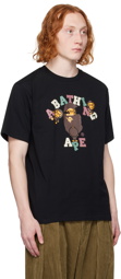 BAPE Black Colors College Milo T-Shirt