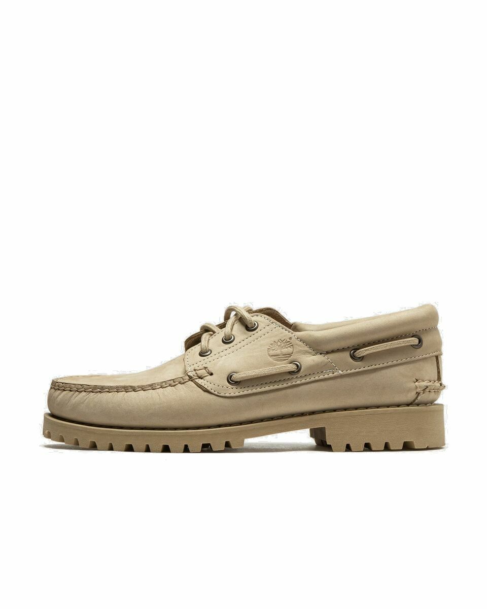 Photo: Timberland Authentics 3 Eye Classic Lug Beige - Mens - Casual Shoes
