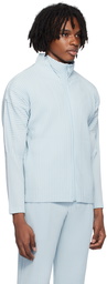 HOMME PLISSÉ ISSEY MIYAKE Blue Color Pleats Jacket