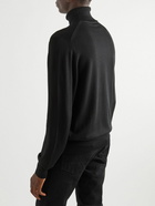 TOM FORD - Mulberry Silk Rollneck Sweater - Black