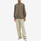 Rick Owens DRKSHDW Men's Mediumweight Crew Sweat in Dust