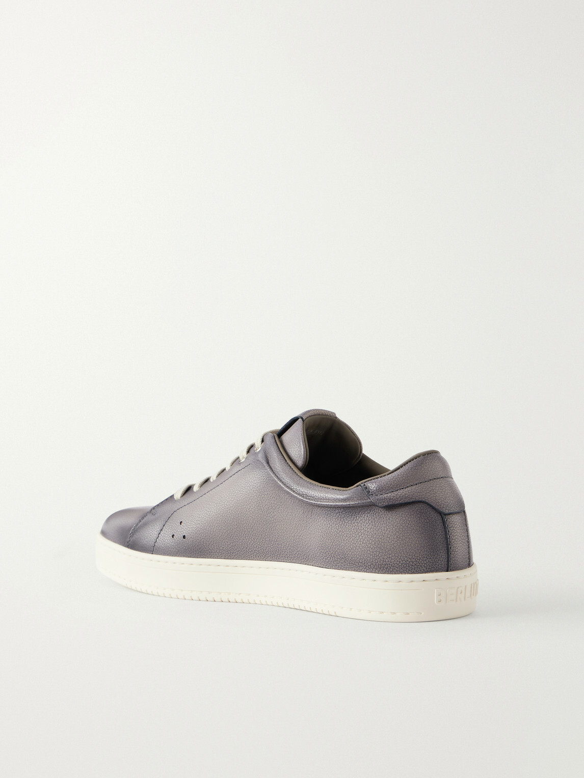 Berluti - Playtime Full-Grain Venezia Leather Sneakers - Gray